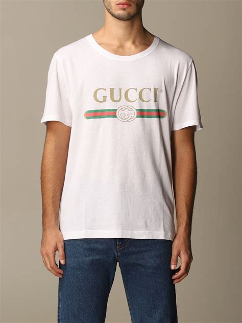 t shirt Gucci uomo bianca